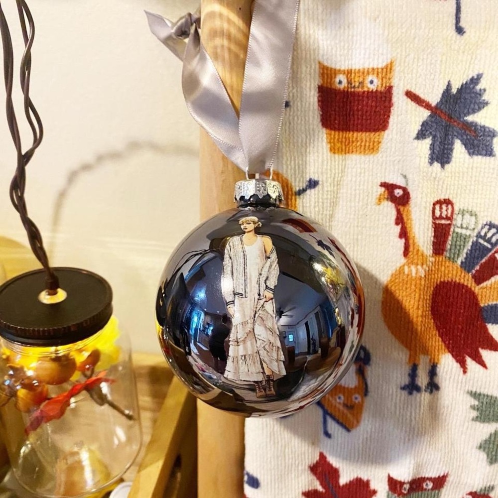 Taylor Swift Folklore Christmas Ornament